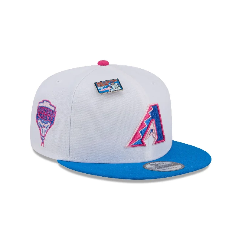 Men's elegant knit beanie-Big League Chew X Arizona Diamondbacks Cotton Candy 9FIFTY Snapback Hat