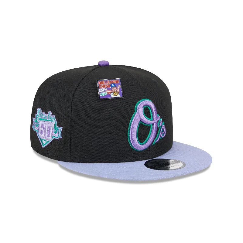 Men's elegant silk handkerchief-Big League Chew X Baltimore Orioles Grape 9FIFTY Snapback Hat