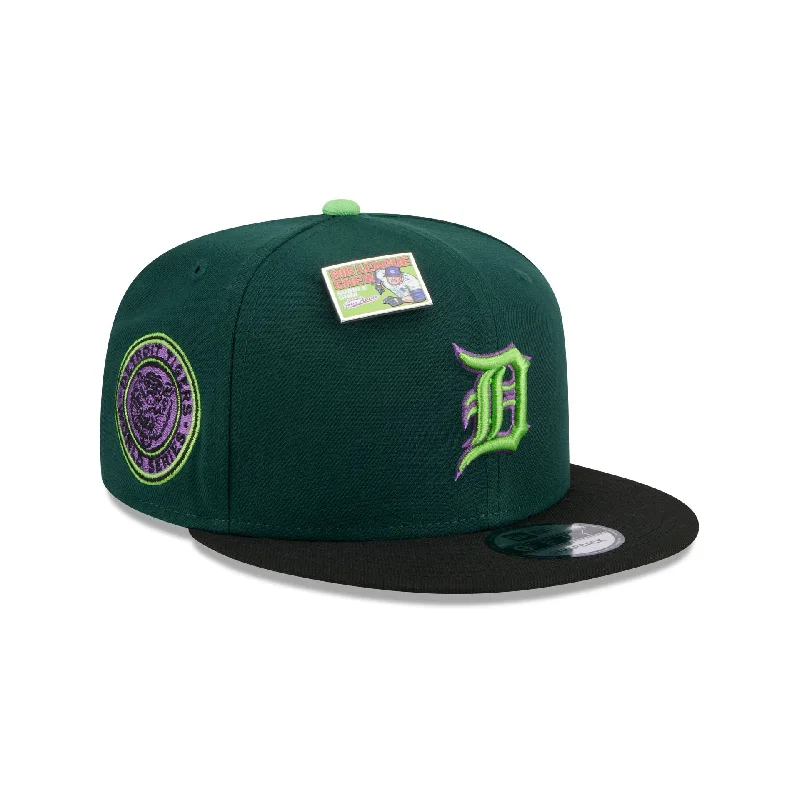 Men's classic silk handkerchief-Big League Chew X Detroit Tigers Sour Apple 9FIFTY Snapback Hat