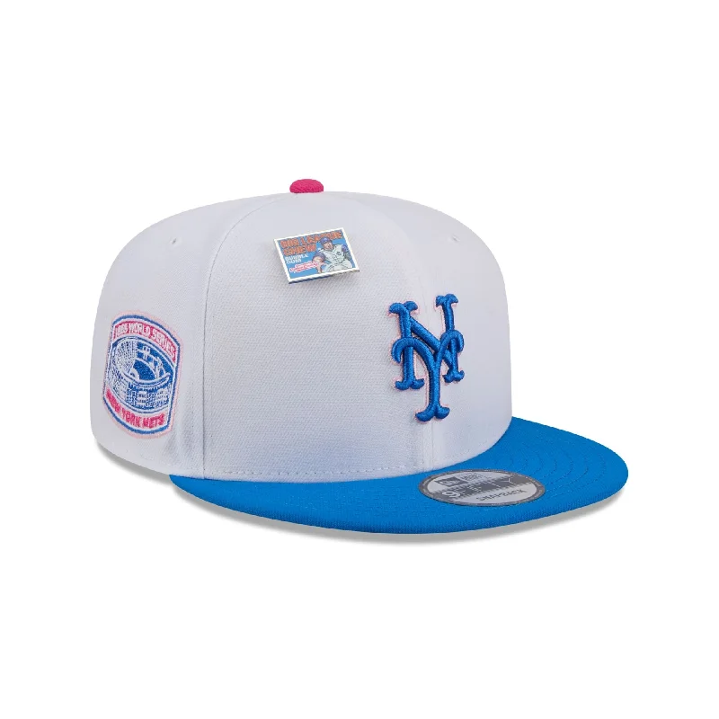 Men's slim knit beanie-Big League Chew X New York Mets Cotton Candy 9FIFTY Snapback Hat