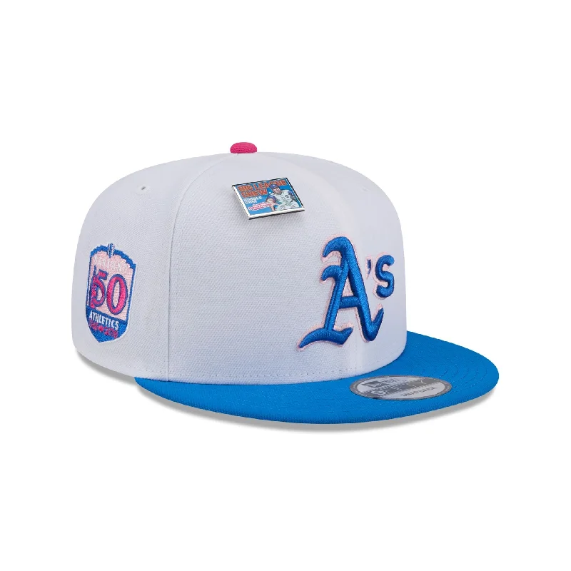 Men's casual chronograph watch-Big League Chew X Oakland Athletics Cotton Candy 9FIFTY Snapback Hat