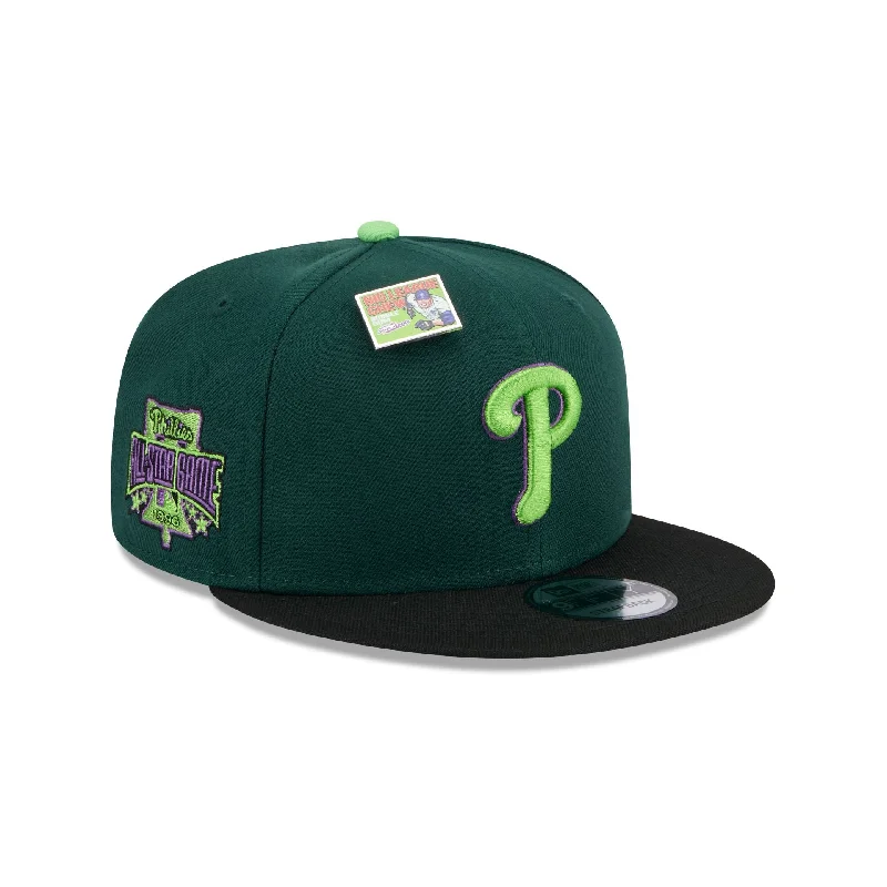 Men's casual wool gloves-Big League Chew X Philadelphia Phillies Sour Apple 9FIFTY Snapback Hat