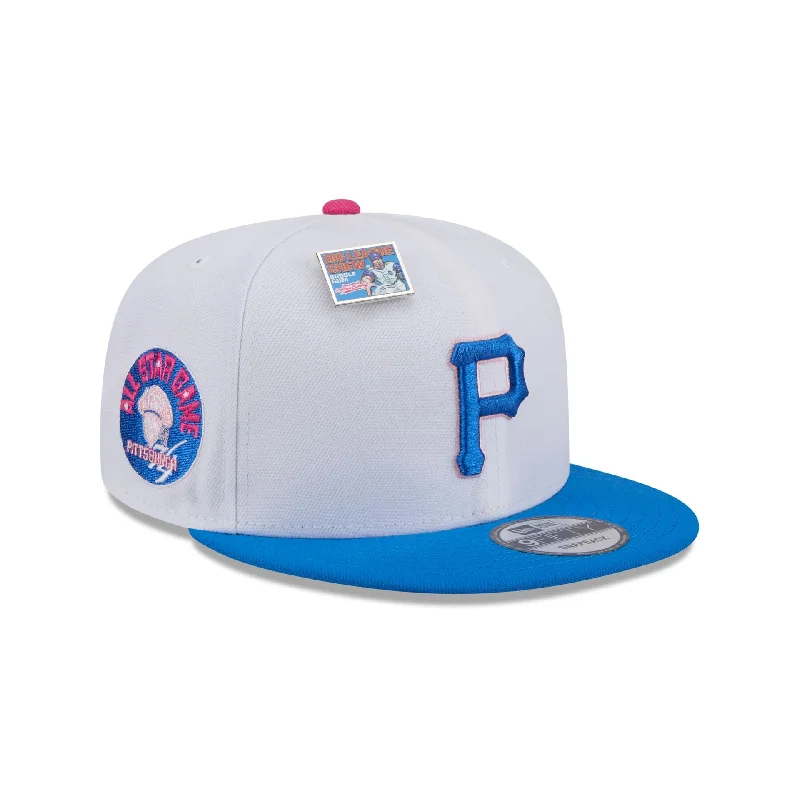 Men's slim aviator sunglasses-Big League Chew X Pittsburgh Pirates Cotton Candy 9FIFTY Snapback Hat