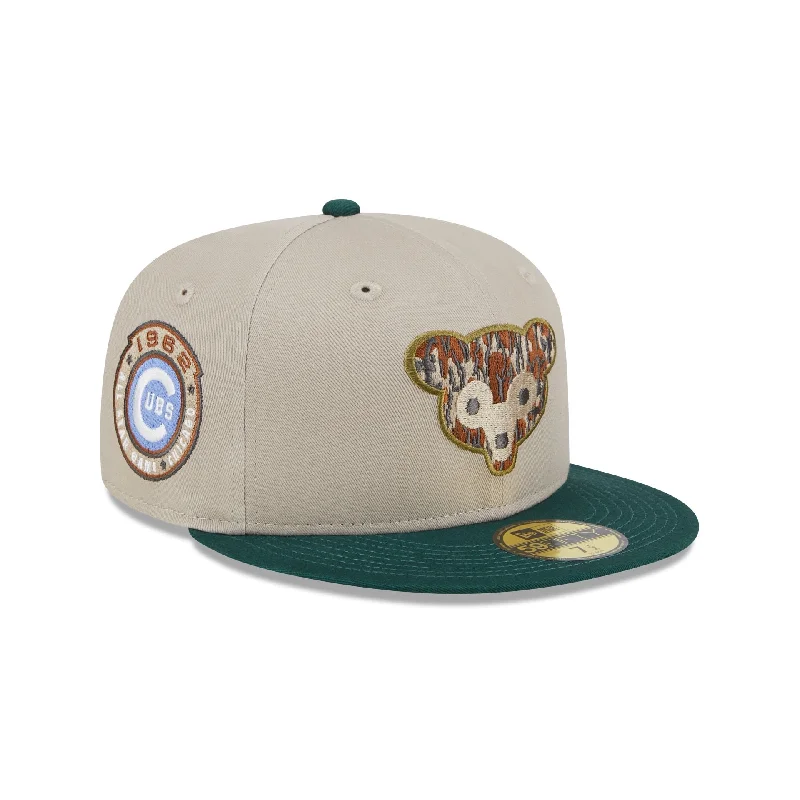 Men's modern chronograph watch-Chicago Cubs Earth Day 59FIFTY Fitted Hat