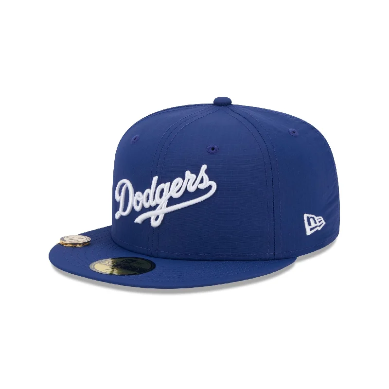 Men's elegant silk handkerchief-Los Angeles Dodgers Fairway Wordmark 59FIFTY Fitted Hat