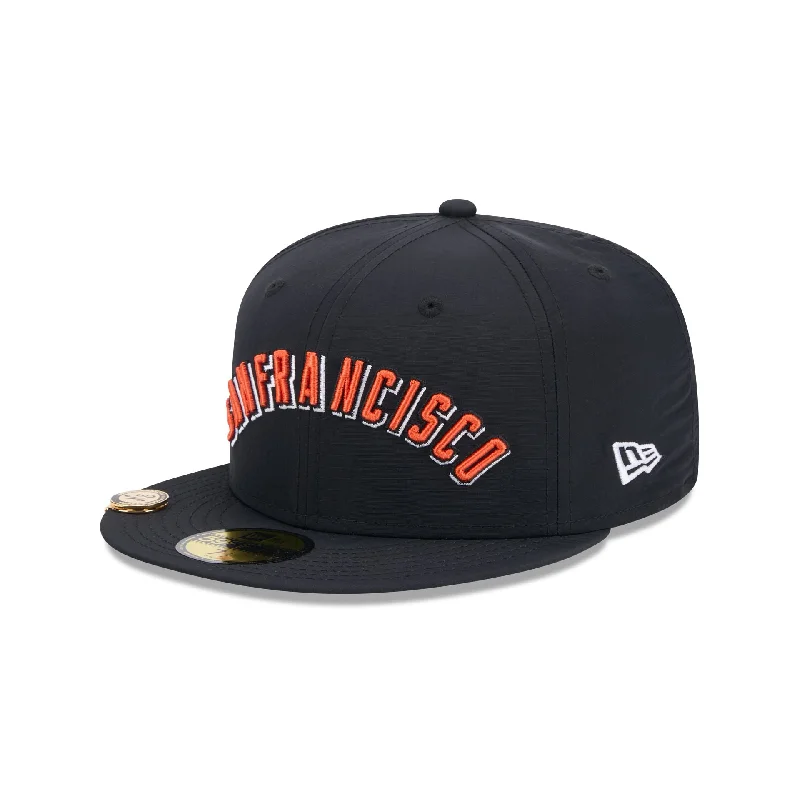 Men's breathable trucker hat-San Francisco Giants Fairway Wordmark 59FIFTY Fitted Hat