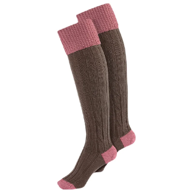 Men's luxury wool tie-Alan Paine Ladies Shooting Socks