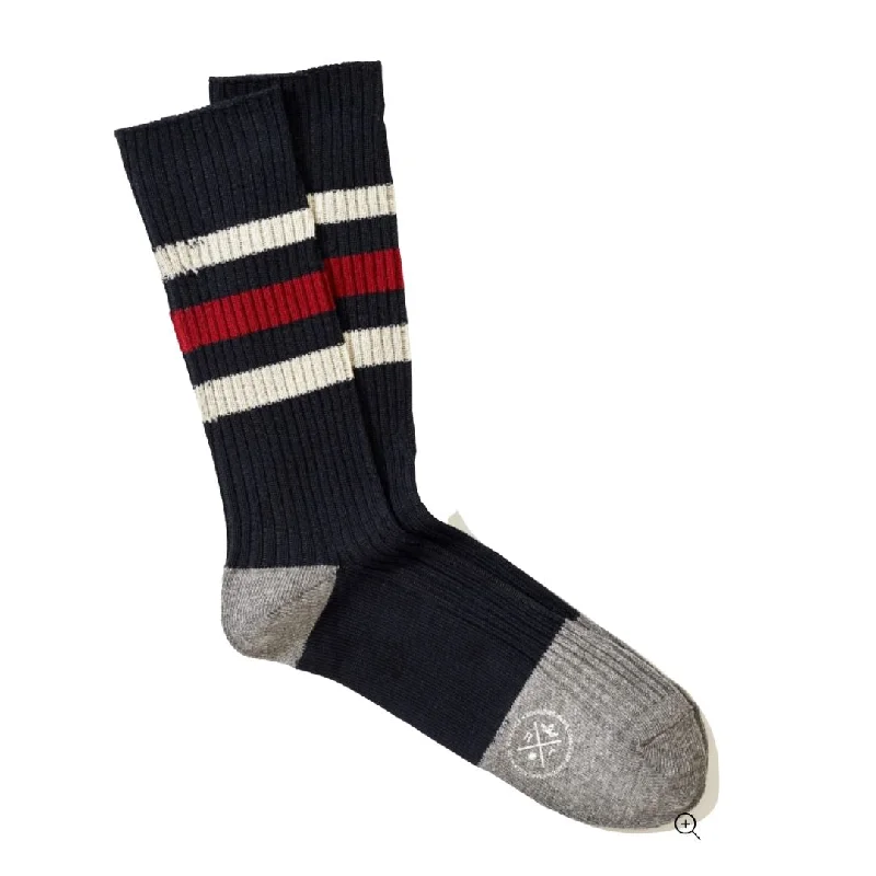 Men's slim knit beanie-Campus Socks (Marine)