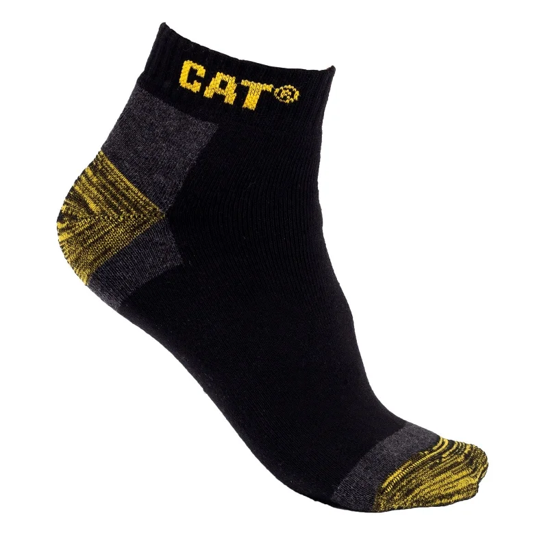 Men's trendy wool socks-Caterpillar Premium Work Ankle Socks | Triple Pack