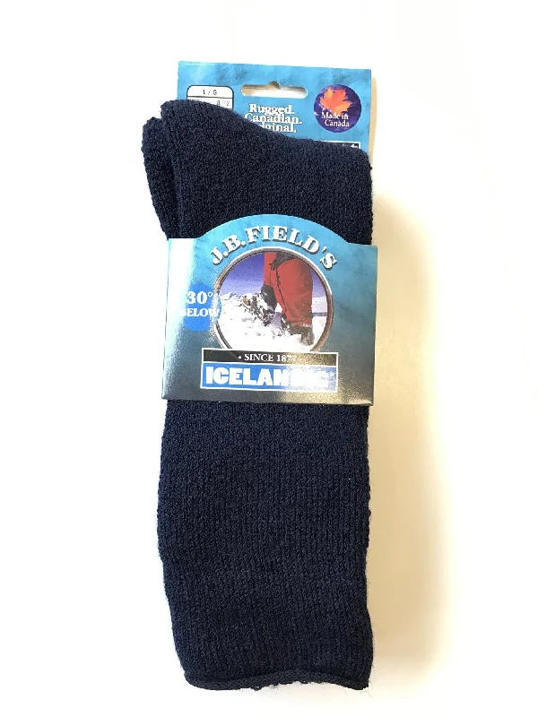 Men's casual wool gloves-J.B. Field's Made in Canada Icelandic Winter Socks