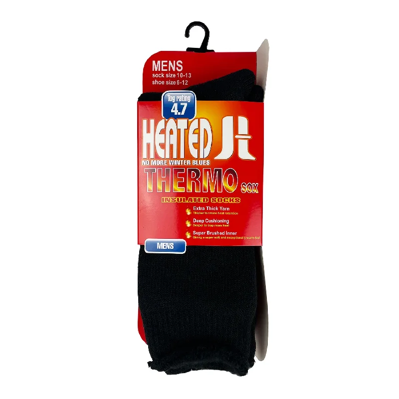 Men's trendy plaid scarf-Men's Thermo Insulated Socks HS08