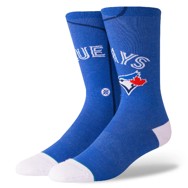 Men's elegant silk handkerchief-Blue Jays Alt Jersey Socks