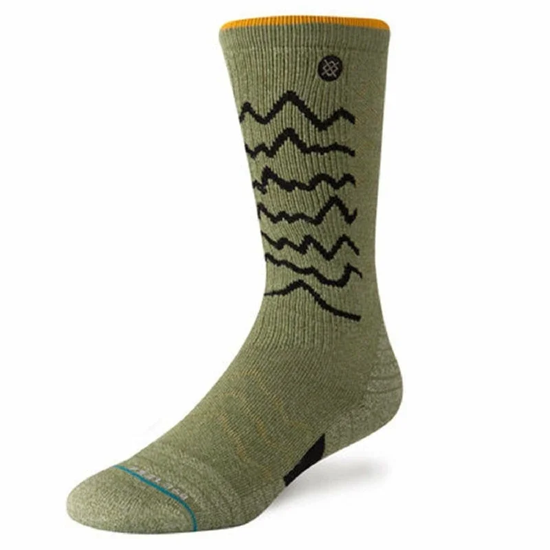 Men's casual trucker hat-Stance Mens Adventure Thunder Valley Trek Socks