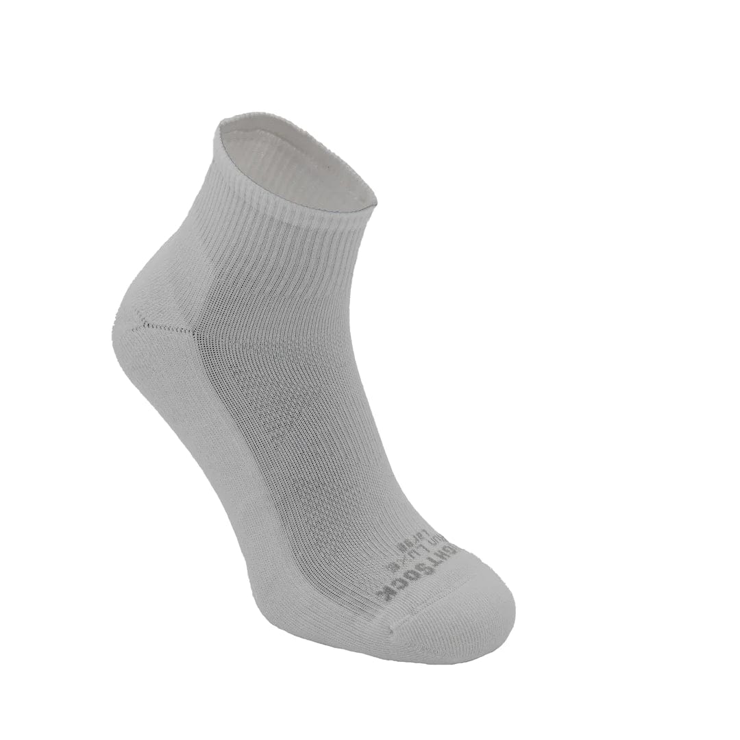 Men's slim trucker hat-Wrightsock Run Luxe Single Layer Quarter Socks