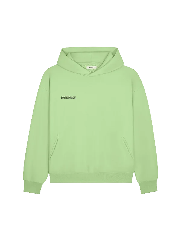 Men's breathable heather zip hoodie-Womens 365 Midweight Hoodie—fennel green