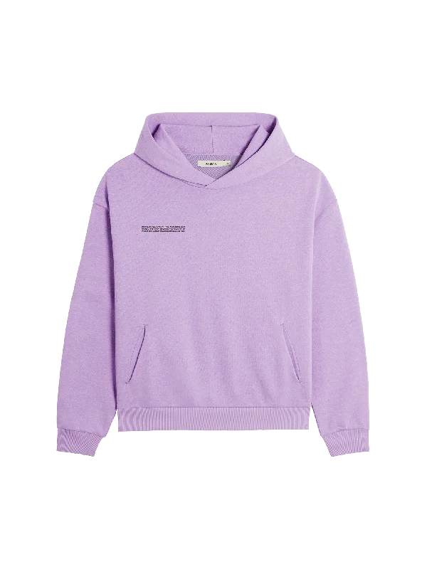 Men's stylish heather hoodie-Womens 365 Midweight Hoodie—Orchid Purple