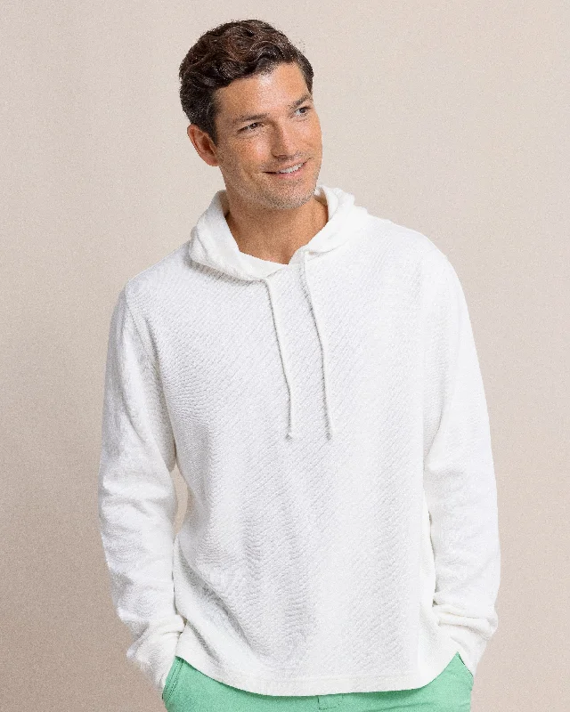 Men's lightweight ribbed hoodie-Bay View Hoodie