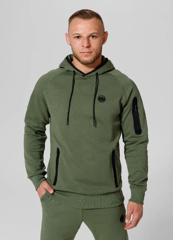 Men's warm heather hoodie-Men's Hoodie Bermuda