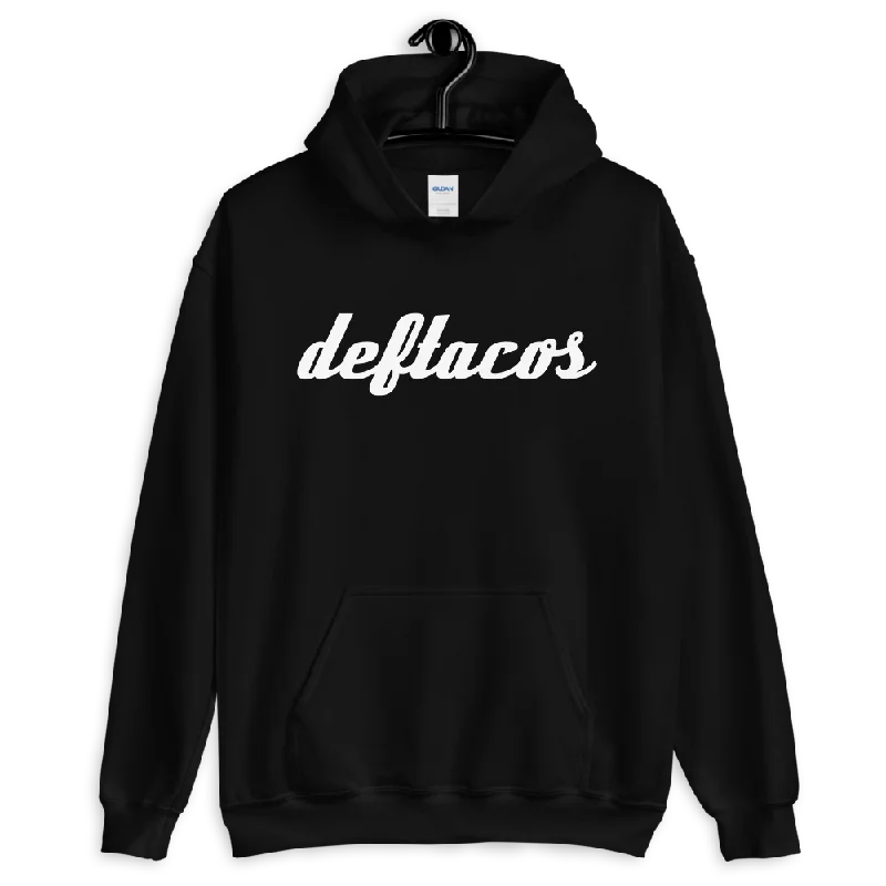 Men's lightweight fleece hoodie-Deftacos Hoodie