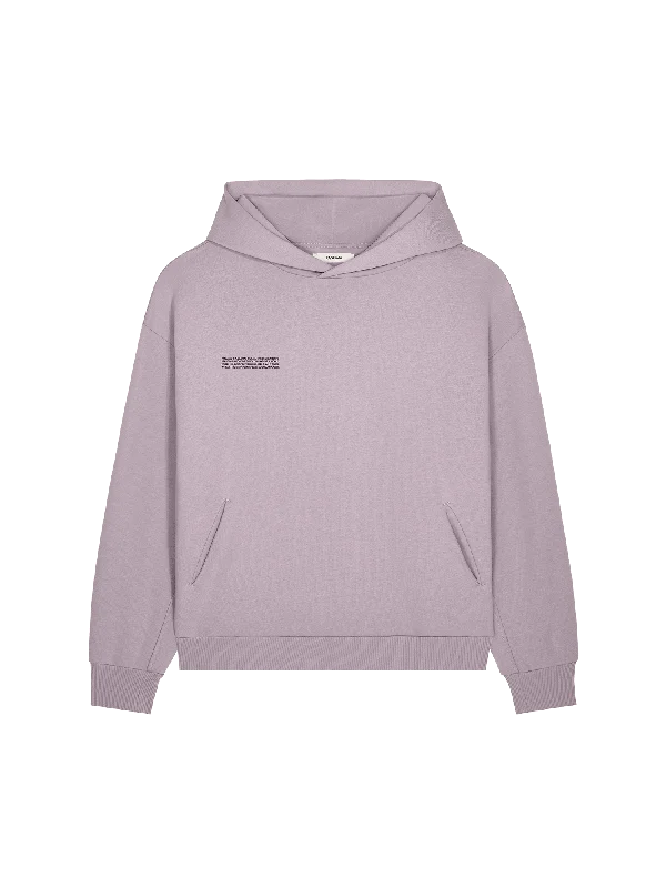 Men's slim kangaroo hoodie-Womens DNA Hoodie—raisin purple