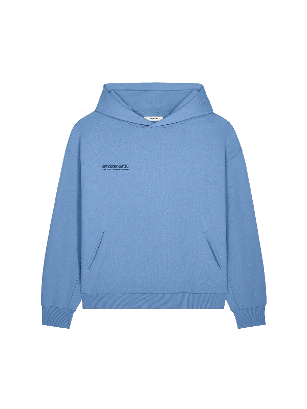 Men's soft heather hoodie-Womens DNA Hoodie—summit blue