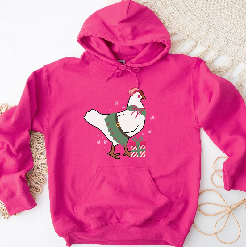 Men's stylish cropped hoodie-Elf Chicken Hoodie (S-3XL) Unisex - Multiple Colors!