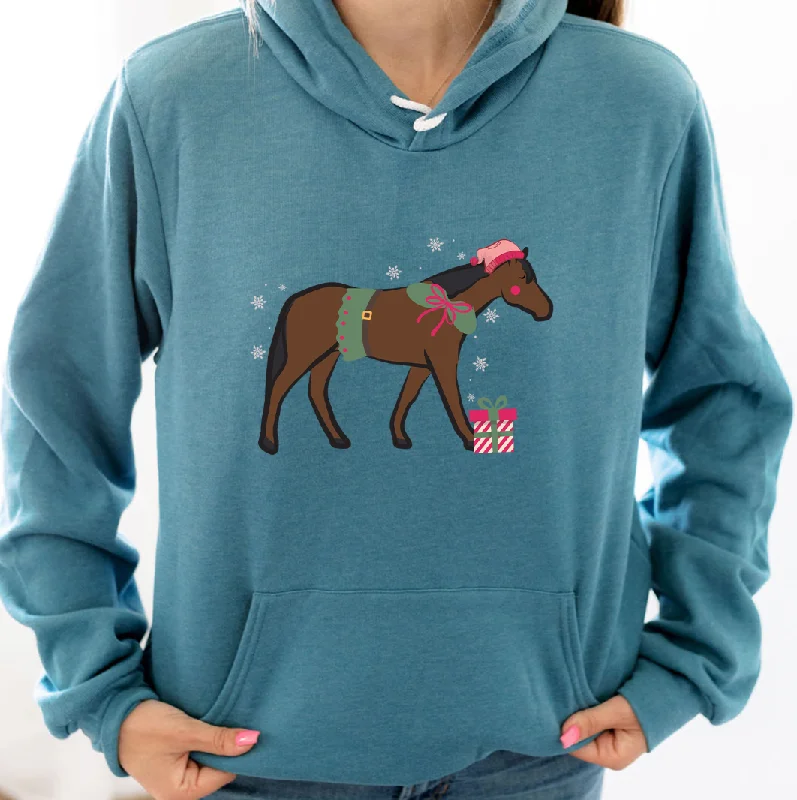 Men's modern cropped hoodie-Elf Horse Hoodie (S-3XL) Unisex - Multiple Colors!