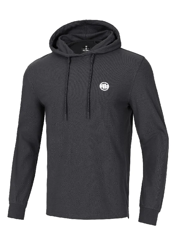 Men's breathable heather hoodie-Men's Hoodie Pique Rockey