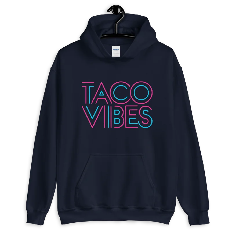 Men's soft tie-dye hoodie-TACO Vibes Hoodie