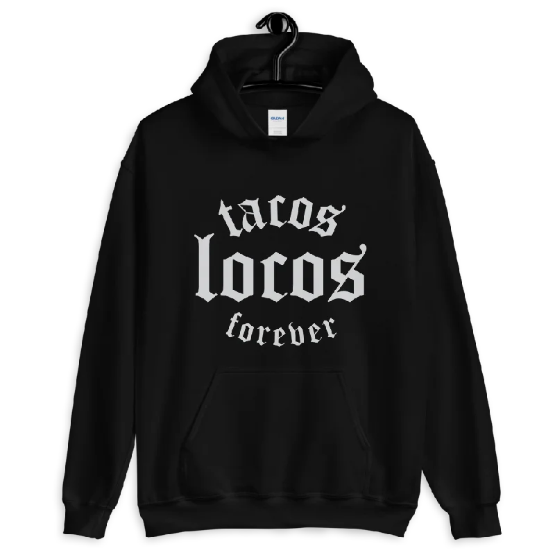 Men's lightweight performance hoodie-Tacos Locos Forever Hoodie