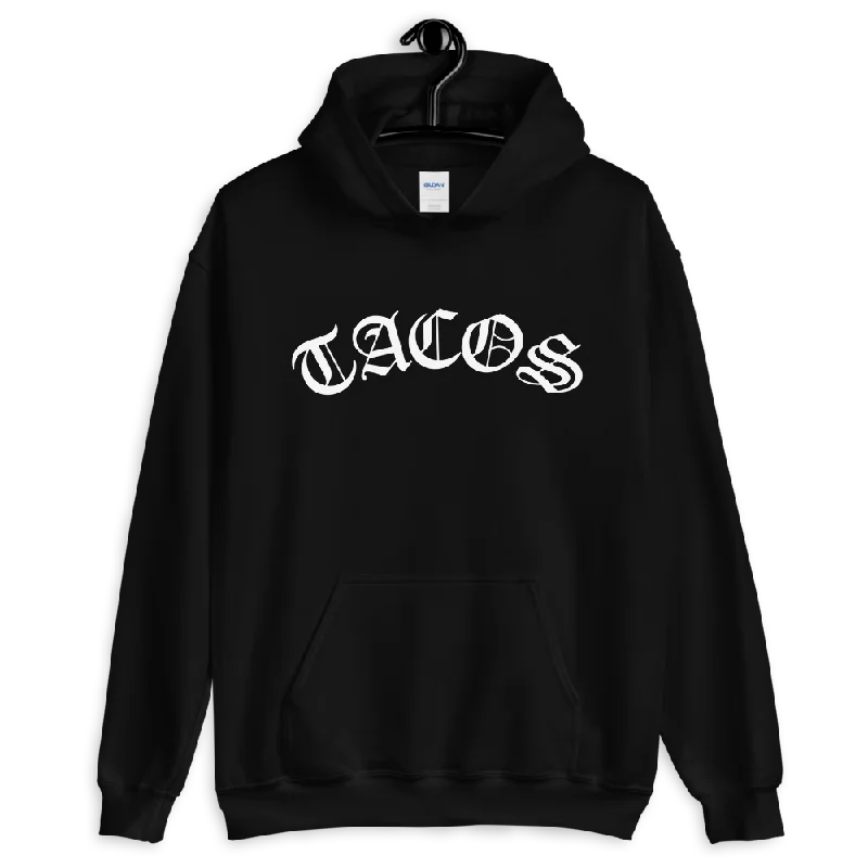 Men's trendy heather zip hoodie-TACOS (OE) Hoodie