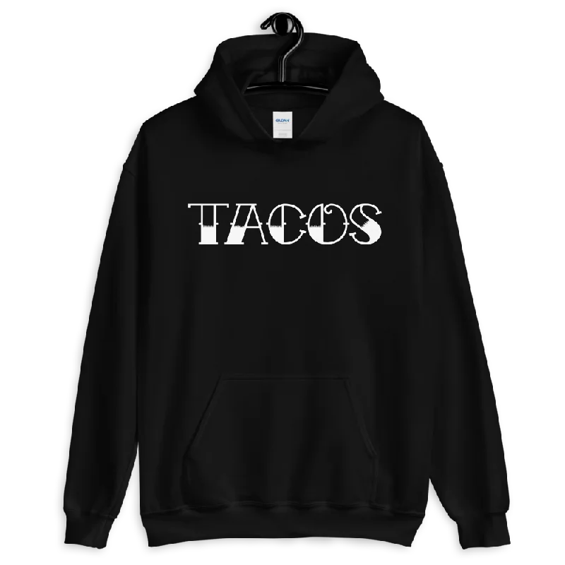 Men's durable sherpa hoodie-TACOS Original Pullover Hoodie