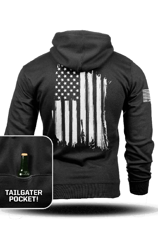 Men's stylish performance hoodie-America - Tailgater Hoodie