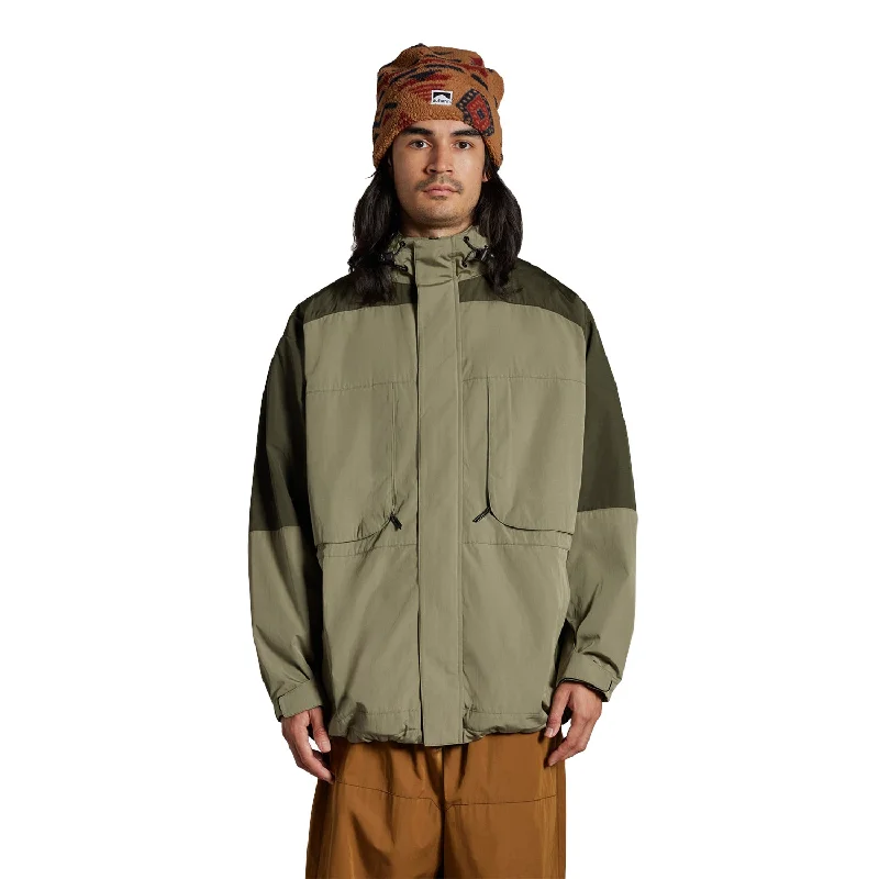 Men's waterproof anorak jacket-Autumn Field Jacket Sage