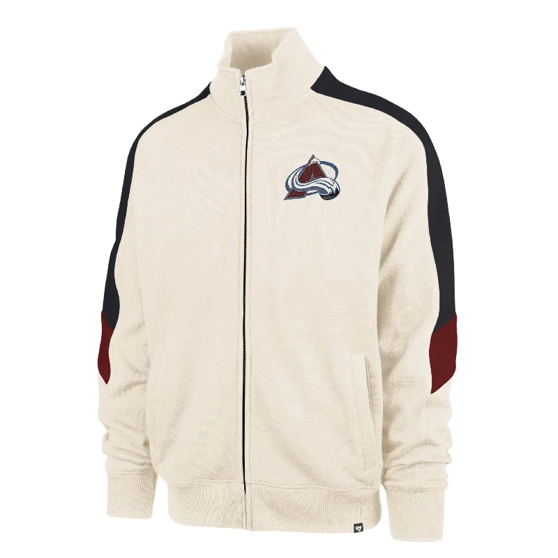 Men's waterproof softshell jacket-COLORADO AVALANCHE LC '47 SHOOT OUT TRACK JACKET