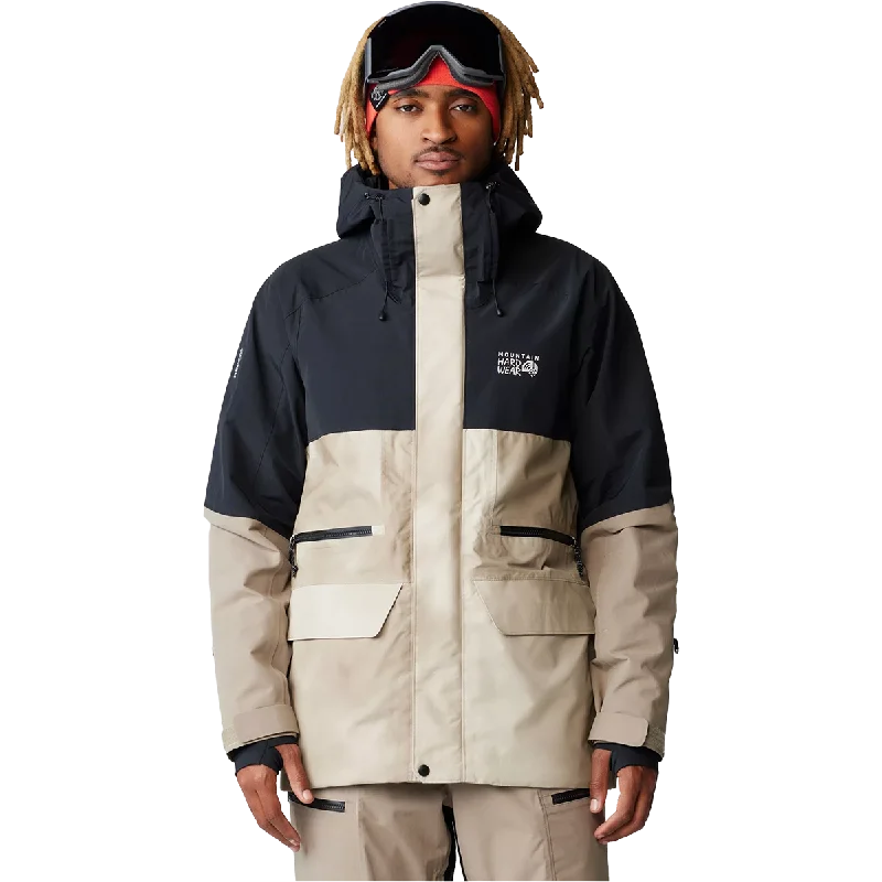 Men's trendy aviator jacket-Men's First Tracks Jacket