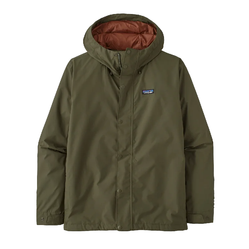 Men's waterproof suede jacket-Men's Jackson Glacier Rain Jacket