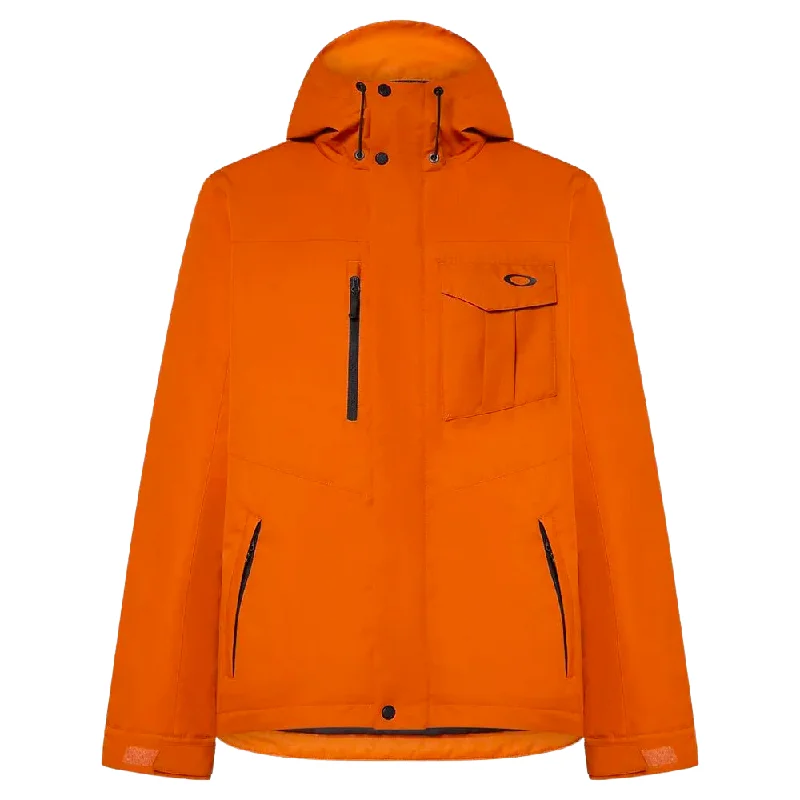 Men's stylish anorak jacket-Oakley Core Divisional RC Insulated Jacket Ginger