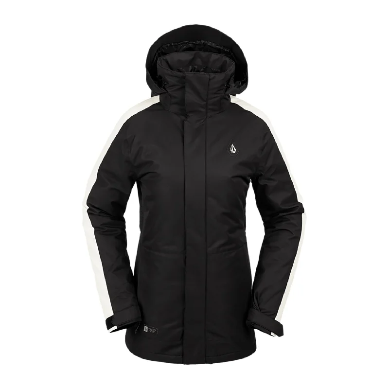 Men's waterproof shell jacket-Volcom Westland Insulated Womens Jacket Black