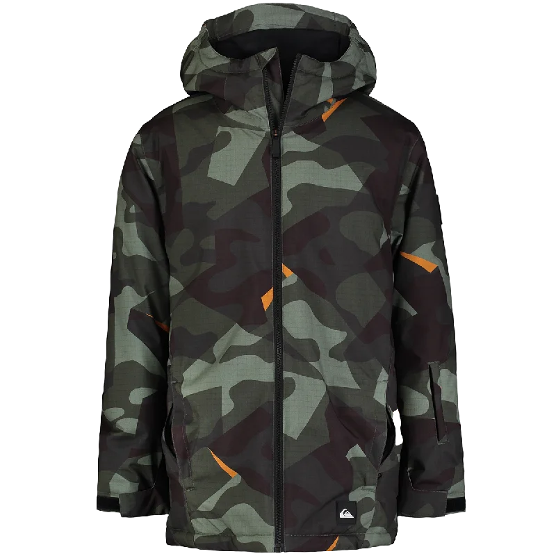 Men's stylish anorak jacket-Youth Mission Printed Jacket