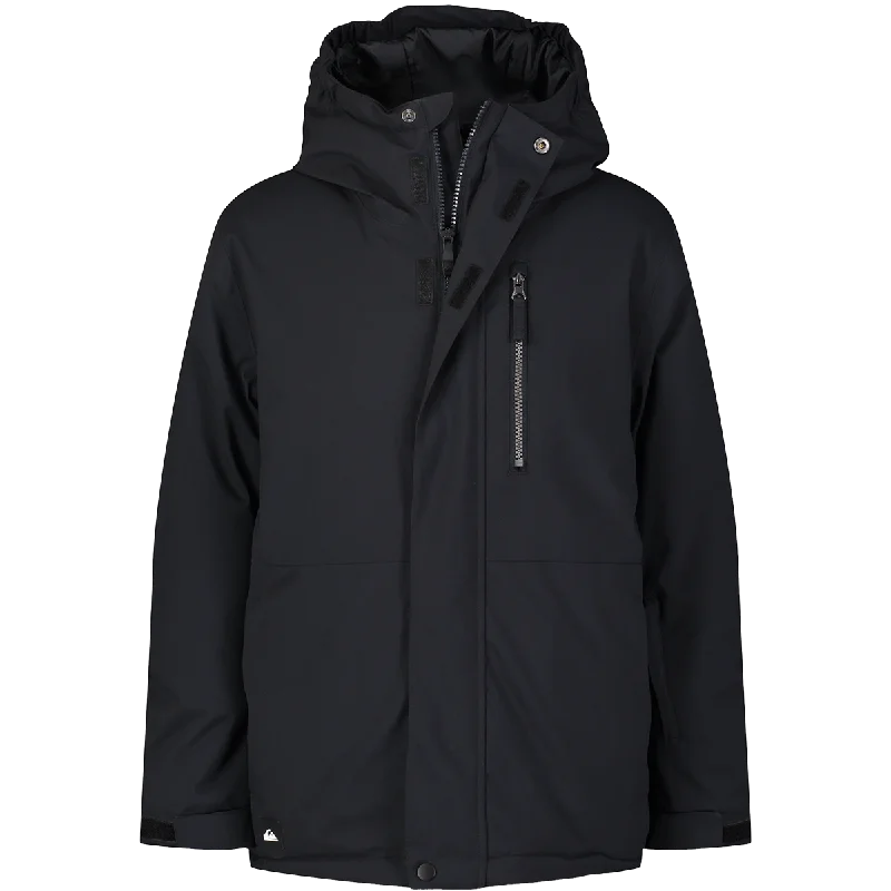 Men's classic overcoat jacket-Youth Mission Solid Jacket