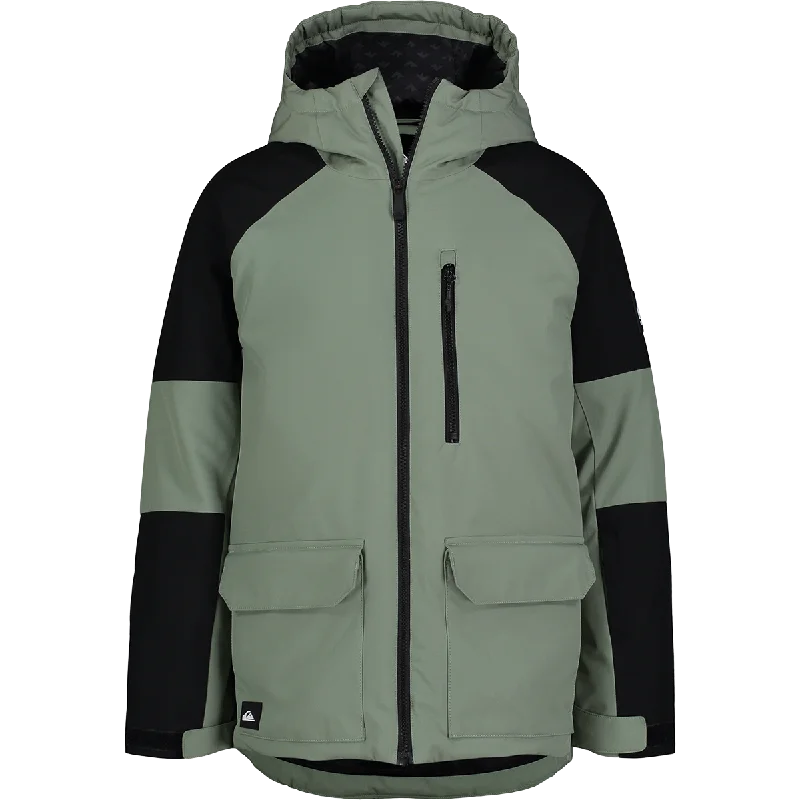 Men's insulated overcoat jacket-Youth Quest Jacket