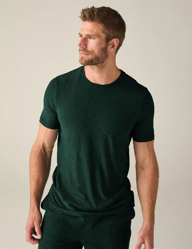 Men's short-sleeve versatile stripe top-Always Beyond Crew Tee 2.0