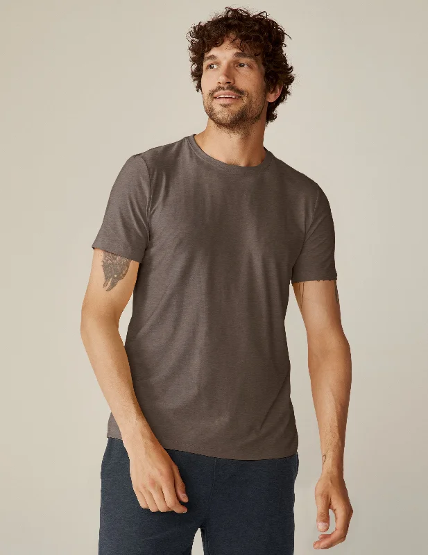 Men's short-sleeve breathable pattern shirt-Always Beyond Crew Tee 2.0