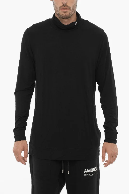 Men's warm mock sweater-Ambush Lightweight Turtleneck Sweater