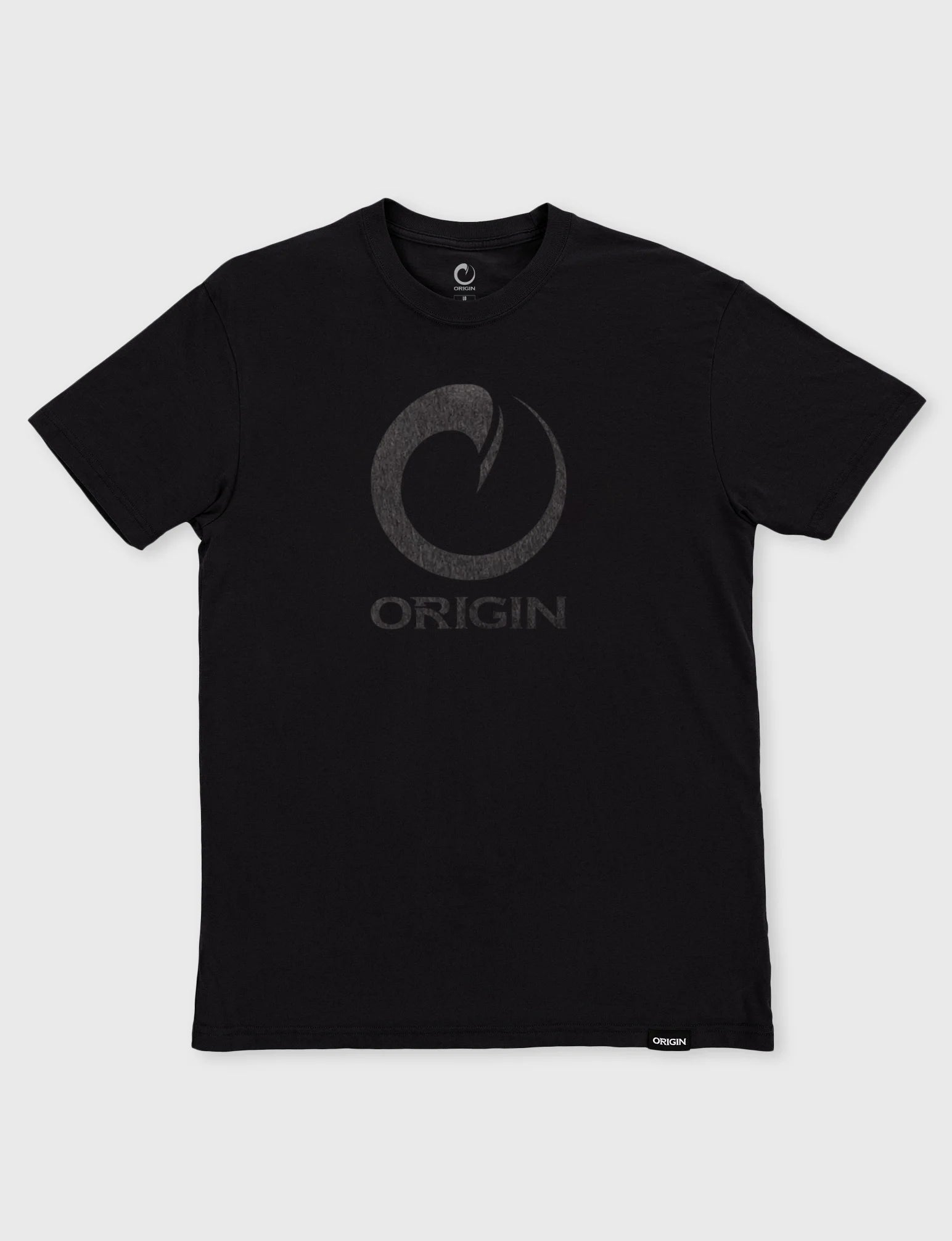 Men's short-sleeve ribbed crew top-ORIGIN™ CORE T-SHIRT - BIG WAVE GRAPHIC