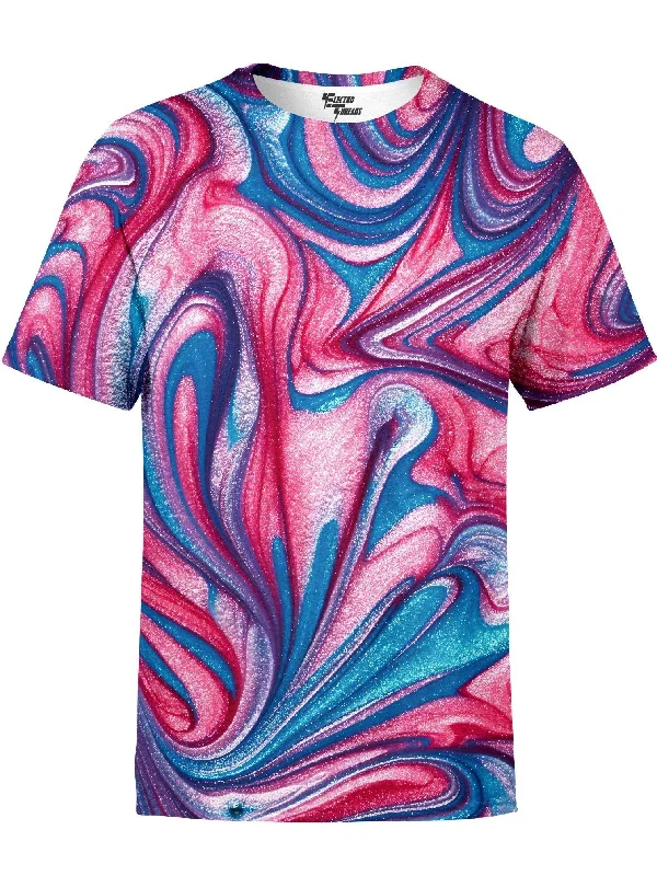 Men's short-sleeve breathable jersey tee-Ebb n' Flow Unisex Crew