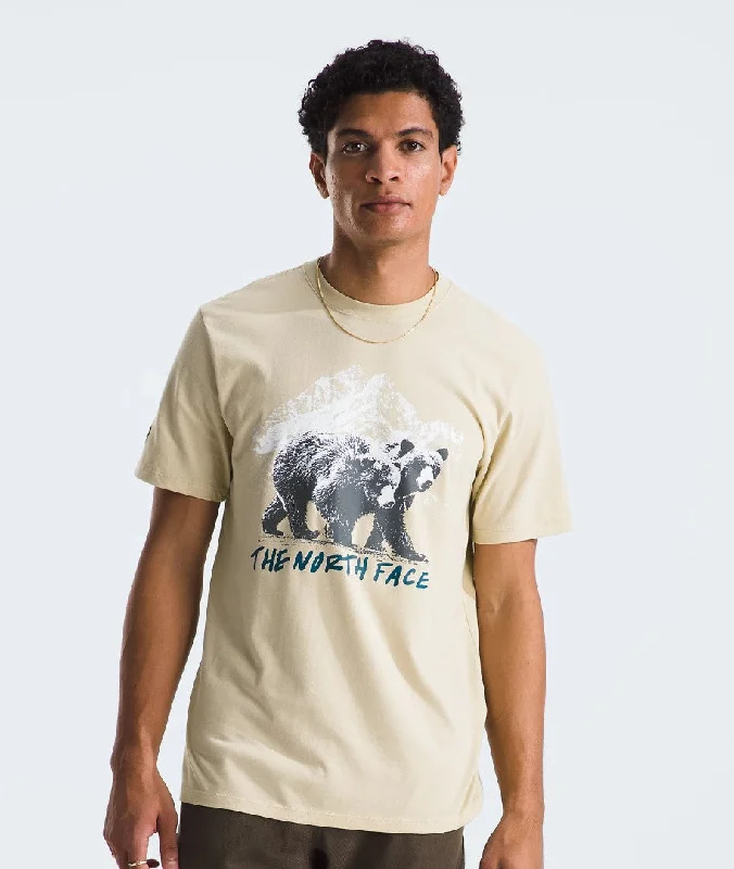 Men's short-sleeve subtle graphic top-Men`s Short Sleeve Bears Tee Shirt