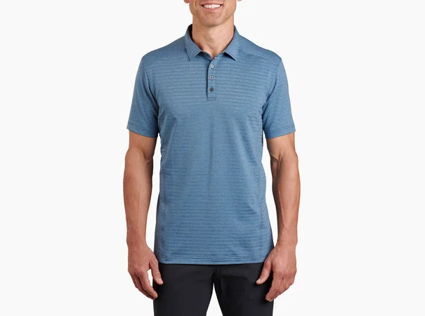 Men's short-sleeve soft faded tee-Men's AirKuhl Polo