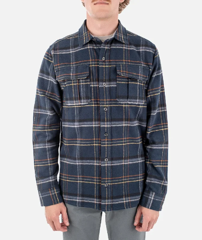 Men's short-sleeve earthy tone tee-Men's Arbor Flannel